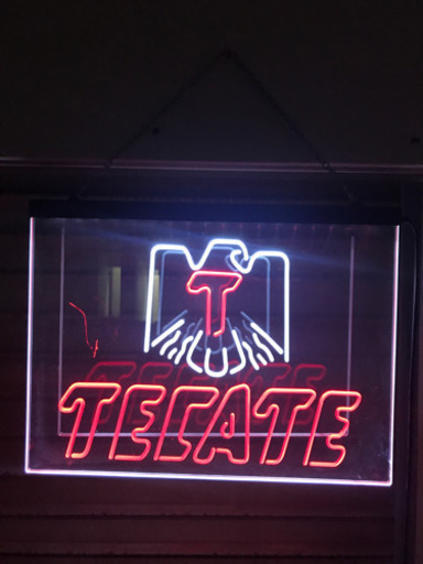 激レア!! メキシコのTECATE Beer ネオンライト