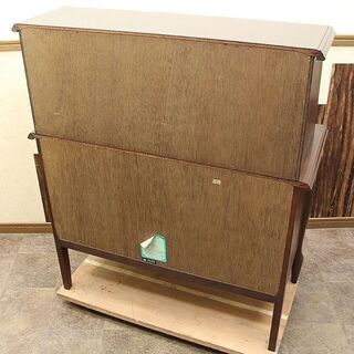 maruni マルニ ライティングビューロー アンティーク 書斎 机 チェスト デスク(R1434swxY)