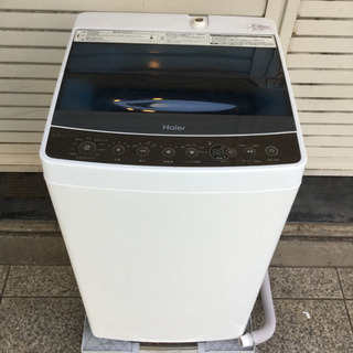 4091 ハイアール 4.5kg 全自動洗濯機 Haier JW-C45A-K