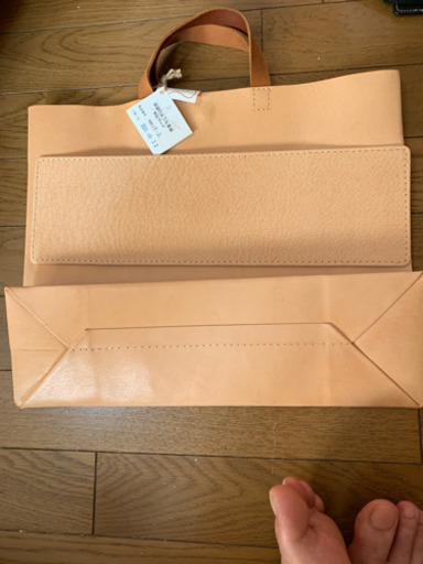 紙袋の様な革バッグ - 福岡県の靴/バッグ