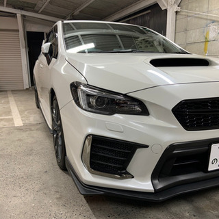 スバル　WRX　STi　S4　フロントバンパーガーニッシュ　バンパーサイドベゼル スバル WRX STi S4 フロントバンパーガーニッシュ バンパー
