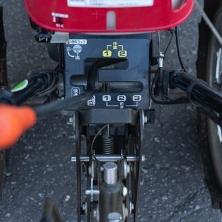 20B0223 札幌 ホンダ ミニ耕運機 サラダ FF300 オプションのヒッチ付き