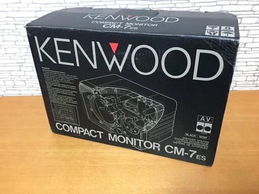 最安値に挑戦！ KENWOOD CM-7ES モニタースピーカー左右セット - JVC 