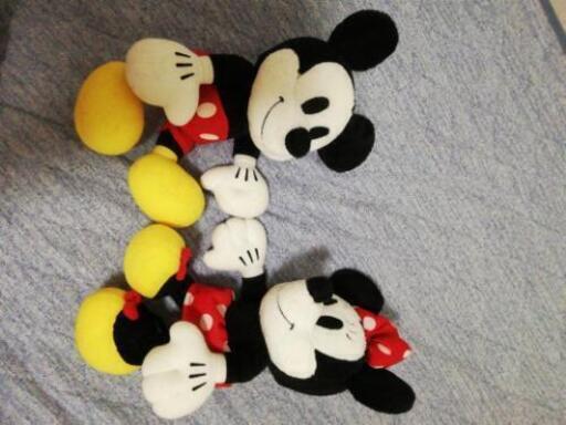 ペアでどうぞミッキーミニーぬいぐるみ れもん 中野新橋のおもちゃ ぬいぐるみ の中古あげます 譲ります ジモティーで不用品の処分