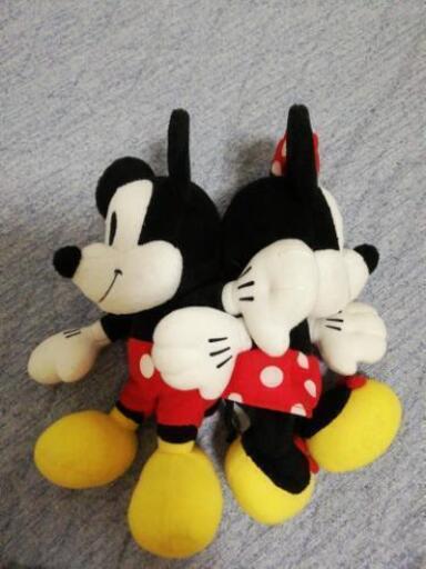 ペアでどうぞミッキーミニーぬいぐるみ れもん 中野新橋のおもちゃ ぬいぐるみ の中古あげます 譲ります ジモティーで不用品の処分