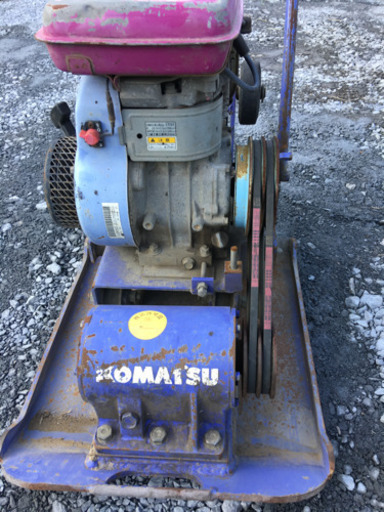 ☆プレートコンパクター ☆ロビンエンジンEY20動作品