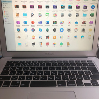 MacBook Air Adobe cc 導入済み