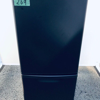 ✨高年式✨269番 Panasonic✨ノンフロン冷凍冷蔵庫✨NR-B14BW-T