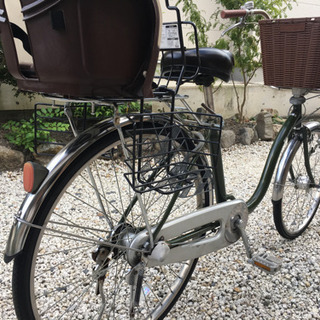 152.子供乗せ自転車26インチMamma Bear