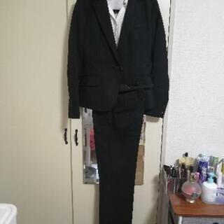 The suit company she パンツスーツセット