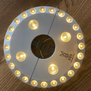 【価格変更】ワンポールテント：サーカスTC ＋ LED照明