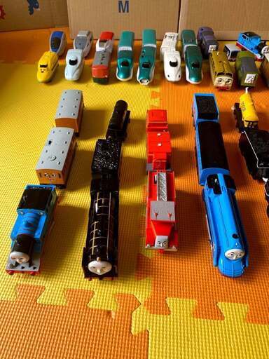 プラレール トーマス 新幹線　大量