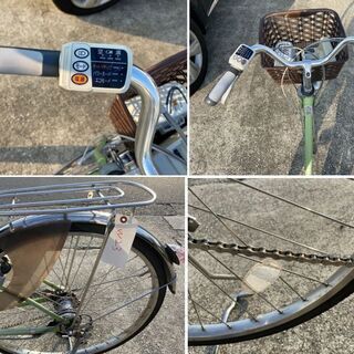 整備済新基準良品Panasonic3.1AH/3.1AH電動アシスト自転車w23