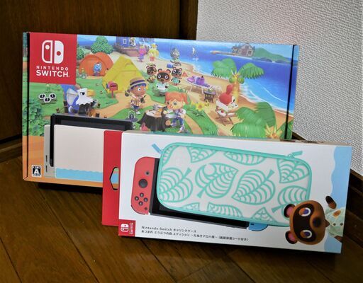 【新品】Nintendo Switch あつまれ どうぶつの森 セットとおまけ