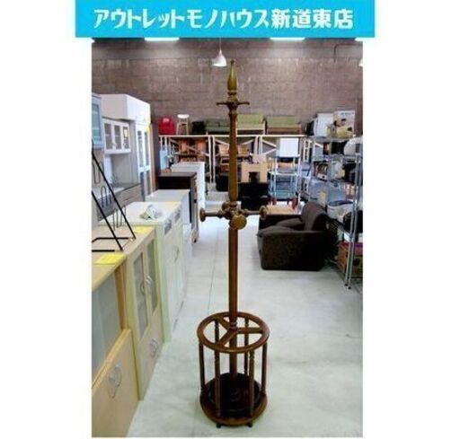 木製 コートハンガー ポールハンガー 高さ179 和風 モダンデザイン 服 衣類 札幌市東区 新道東店 モノハウス 新道東 札幌の収納家具 その他 の中古あげます 譲ります ジモティーで不用品の処分