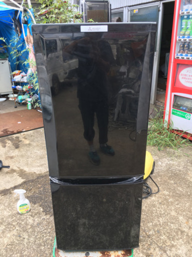 三菱　MITSUBISHI 2ドア冷蔵庫　2018年製　動作品