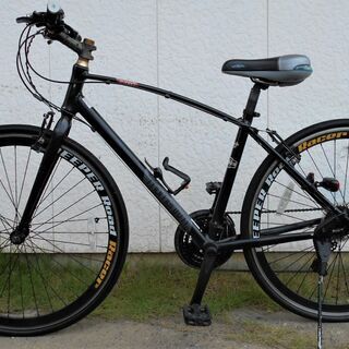 サイコン付き】700c クロスバイク 7速
