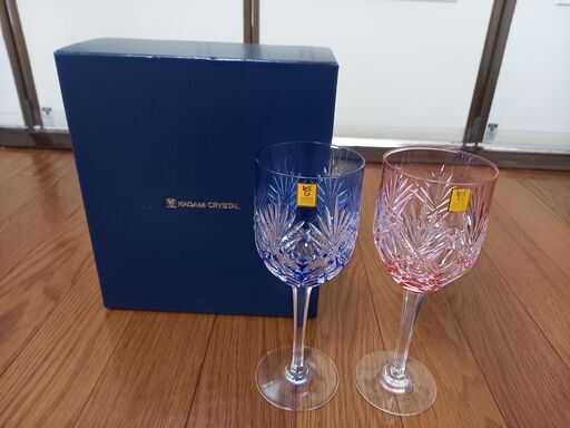 《新品❗》ＫＡＧＡＭＩ　ＣＲＹＳＴＡＬ　ワインペアーセット