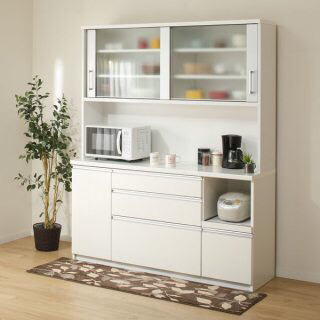 ニトリ キッチンボード キッチン収納 ホワイト 新品同様