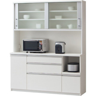 ニトリ キッチンボード キッチン収納 ホワイト 新品同様