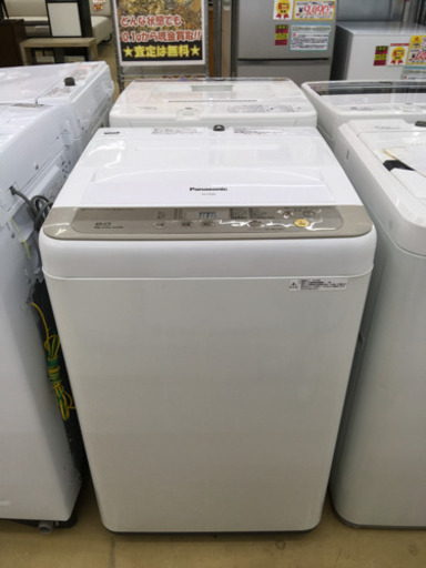 Panasonic 風乾燥つき 6.0kg洗濯機 NA-F60B9 2016年製