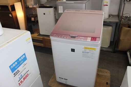 SHARP 洗濯乾燥機(ES-GX8A)　8㎏ 16年製★格安★配送・設置無料★引取歓迎！