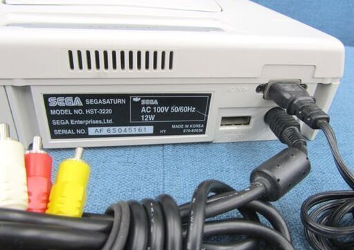 セガサターン 本体 コントローラー２個 HST-3220 動作品 SEGA 札幌市北区