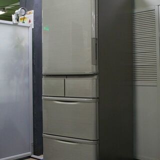 R1825) シャープ 5ドア SJ-W412D-S 412L どっちもドア 自動製氷 2018年