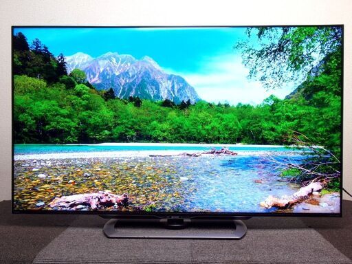 【1F-Y】17年製 シャープ 60インチ 4K 液晶テレビ アクオス LC-60US40 Wi-fi内蔵 VOD対応