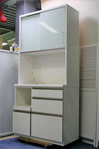 R1828) キッチンボード 食器棚 店頭取引大歓迎♪