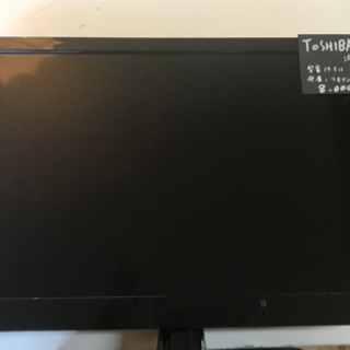JH00818 液晶カラーテレビ　東芝　2017年製　19S11...