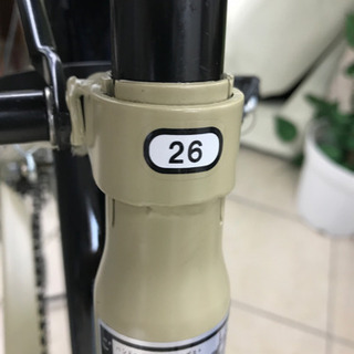 美品！DCM カーマブランド AZZURARE サイモト 26インチ 自転車