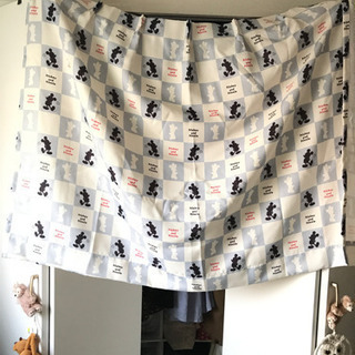ミッキー・ミニーのカーテン (小さいサイズ)