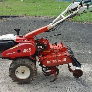 ジャガイモ植え付け機付きヤンマーディーゼルテーラー！！ 実働