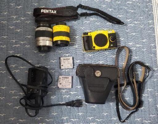 PENTAX Q7  本体・レンズ2個・バッテリー２個・カメラケース付き