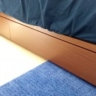 郵送可★美品★セミダブルベッド&マットレスセット