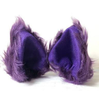 猫耳 紫