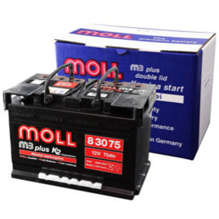 新品　車のバッテリーMOLL83075 定価約17500円