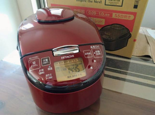 日立 圧力IH炊飯器 RZ-H10BJ(R)（1台）