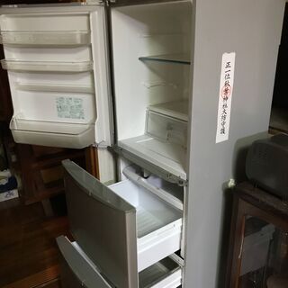 【無料】シャープ　冷蔵庫　大　両開き　345L