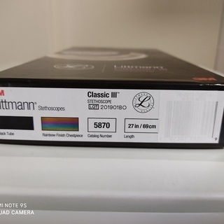 リットマン聴診器　リットマン　ステソスコープ　クラシックⅢ　ブラック　レインボー　 未使用品