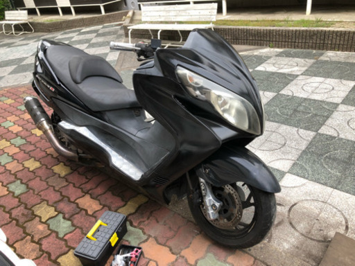スカイウェイブ250  不動 自賠責付き