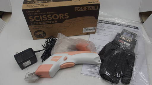 TAKAGI EARTH MAN 3.7V充電式はさみ DSS-37LiB　未使用保管品