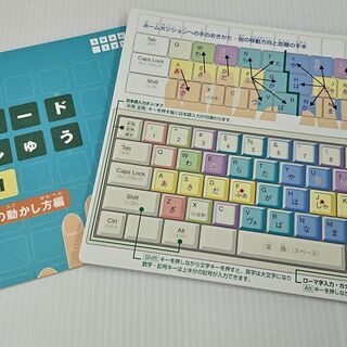 タッチタイプを身につけよう キーボード入力練習盤セット パソコン要らず 膳所駅前itサロン 膳所のその他の中古あげます 譲ります ジモティーで不用品の処分