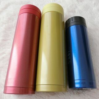 0円：中古 ステンレス ボトル 3点 500ml×2本と350m...