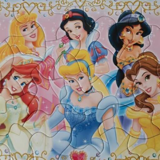 ディズニープリンセスパズル ピコ 西阿知のパズルの中古あげます 譲ります ジモティーで不用品の処分