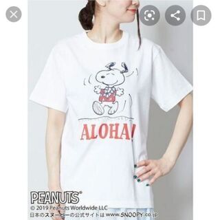 スヌーピー ALOHA Tシャツ(size M)