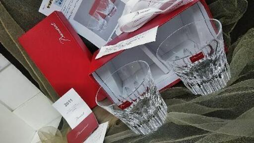未使用 バカラ フランス製ロックグラス