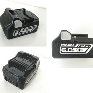 HIKOKI/ハイコーキ (日立工機）125mm 18V コードレス丸ノコ 丸のこ C 18DBL 18V 6.0Ahバッテリ 1個付き ☆ PayPay(ペイペイ)決済可能 ☆ 札幌市 北区 屯田