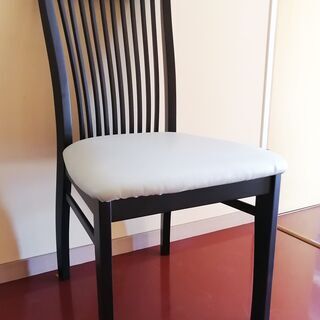 ①木製　椅子　6脚セット　
